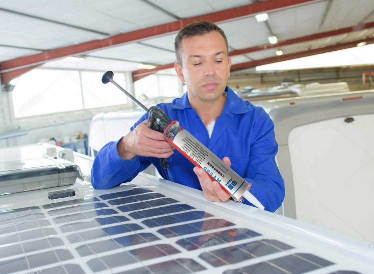 Sellador del marco del módulo fotovoltaico