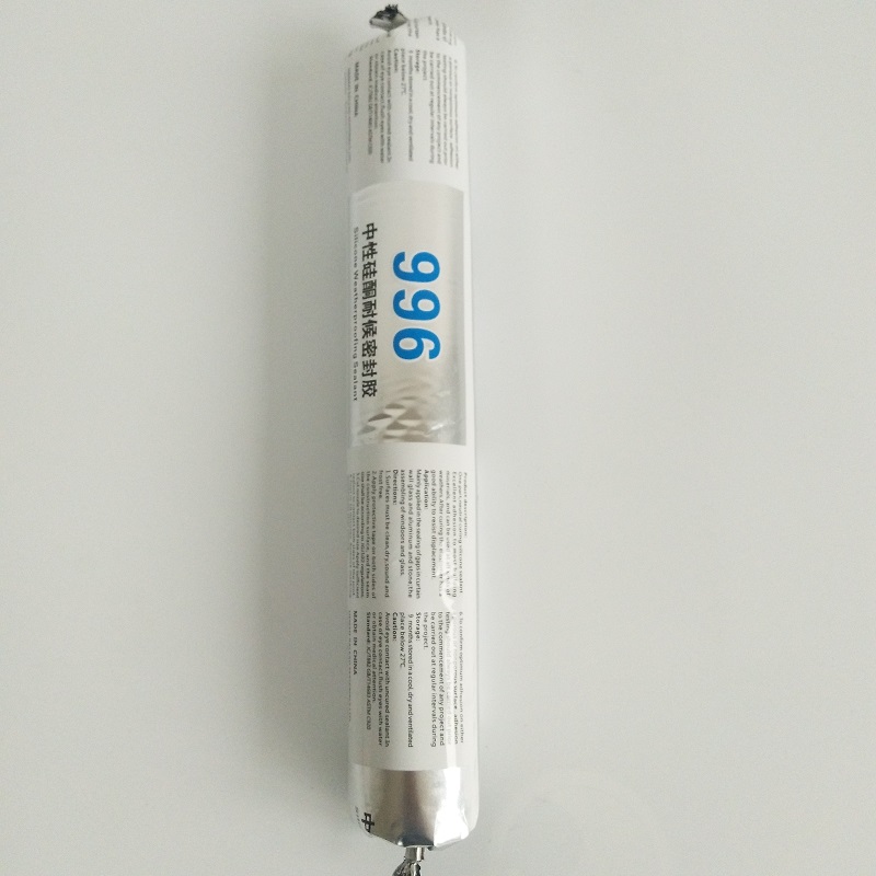 R996 adhesivo neutro de silicona resistente a la intemperie